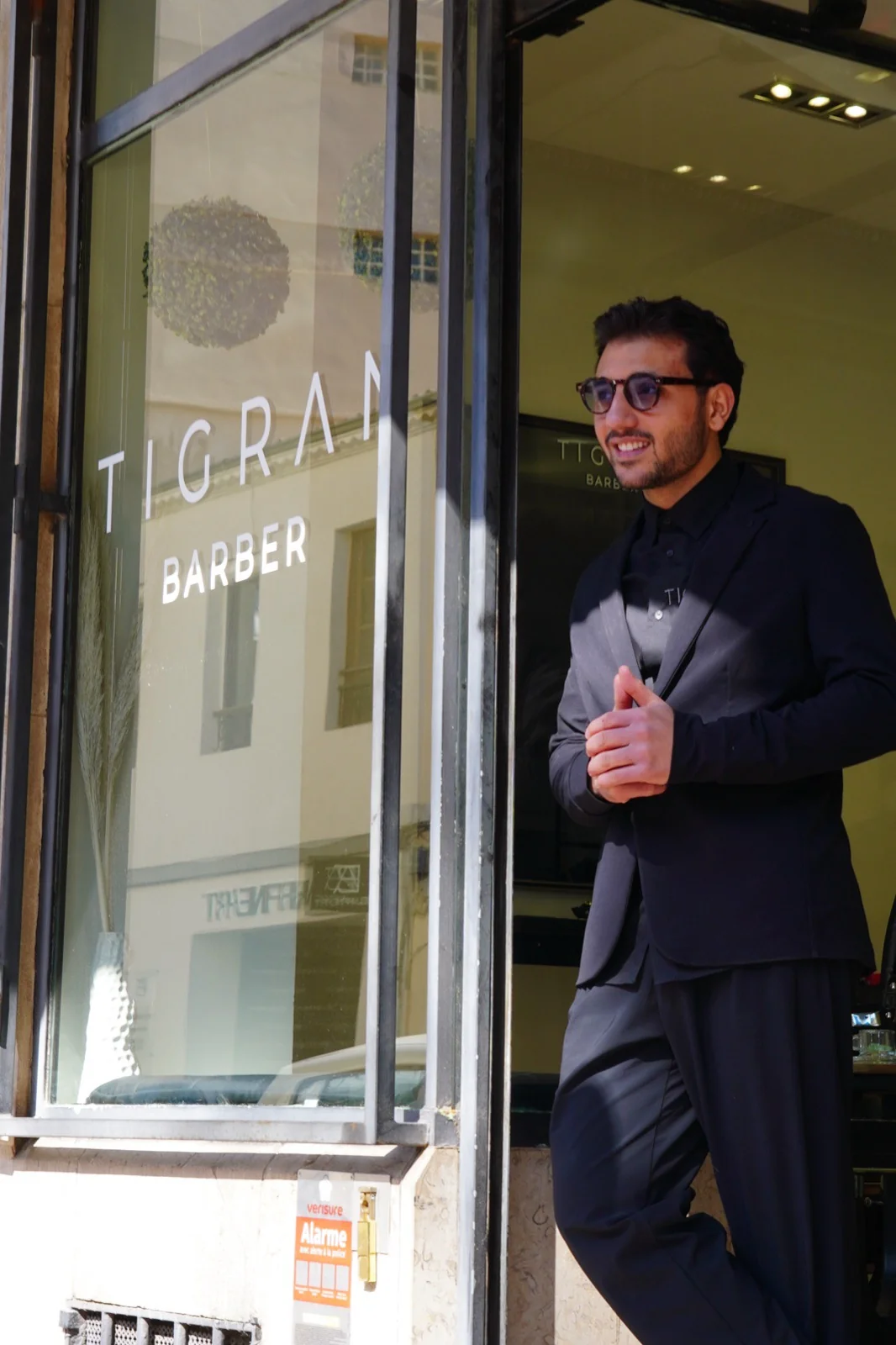 Tigran, barbier fondateur de TIGRAN Barber, Marseille 13008
